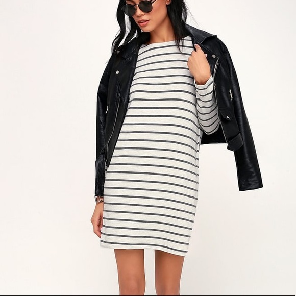 Billabong Dresses & Skirts - SOLD!Billabong NWT striped long sleeve shirt dress